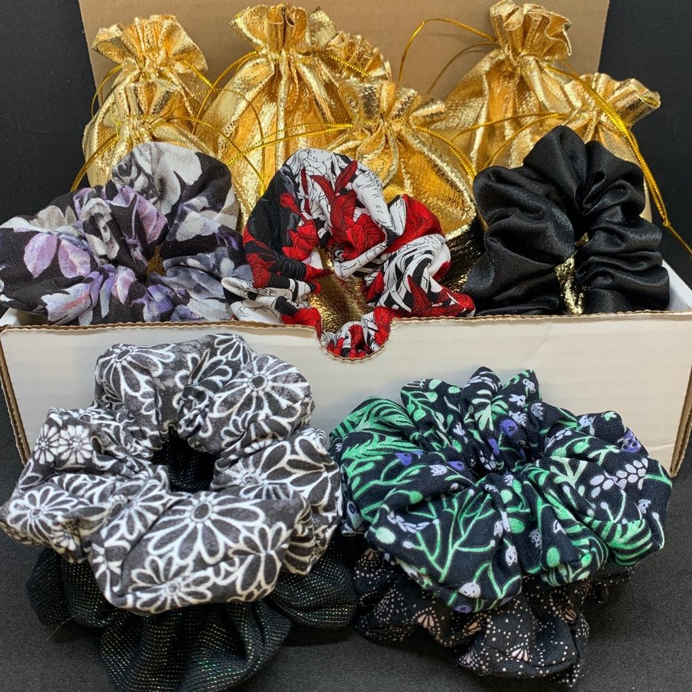 Scrunchie 7 Day Advent Calendar Gothic Goth